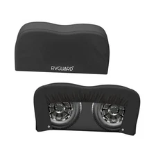 RVGUARD RV Tire Covers, 2 Pack Dual Axle, Fits 30"-33" Dia Tires, 30-33" Black