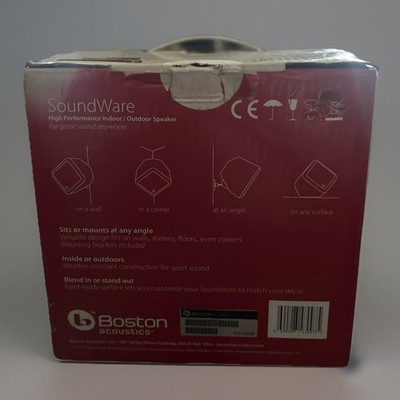 Boston Acoustics SoundWare Indoor / Outdoor Speakers for sale
