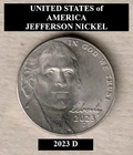 2023-D Jefferson Nickel — photo from another recent sale