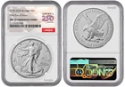 2026 W Silver American Eagle $1 Enhanced NGC MS70 First Day Issue #2830