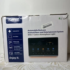 Android 13.3 8G+128G Car Headrest Monitor For Cadillac Rear Seat Entertainment