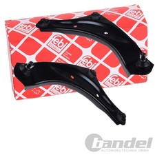 2x FEBI QUERLENKER VORDERACHSE UNTEN passend für NISSAN JUKE F15 + LEAF 