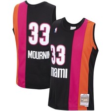 alonzo mourning miami heat jersey 3xl 2005-2006 Swingman Mitchell & Ness 33