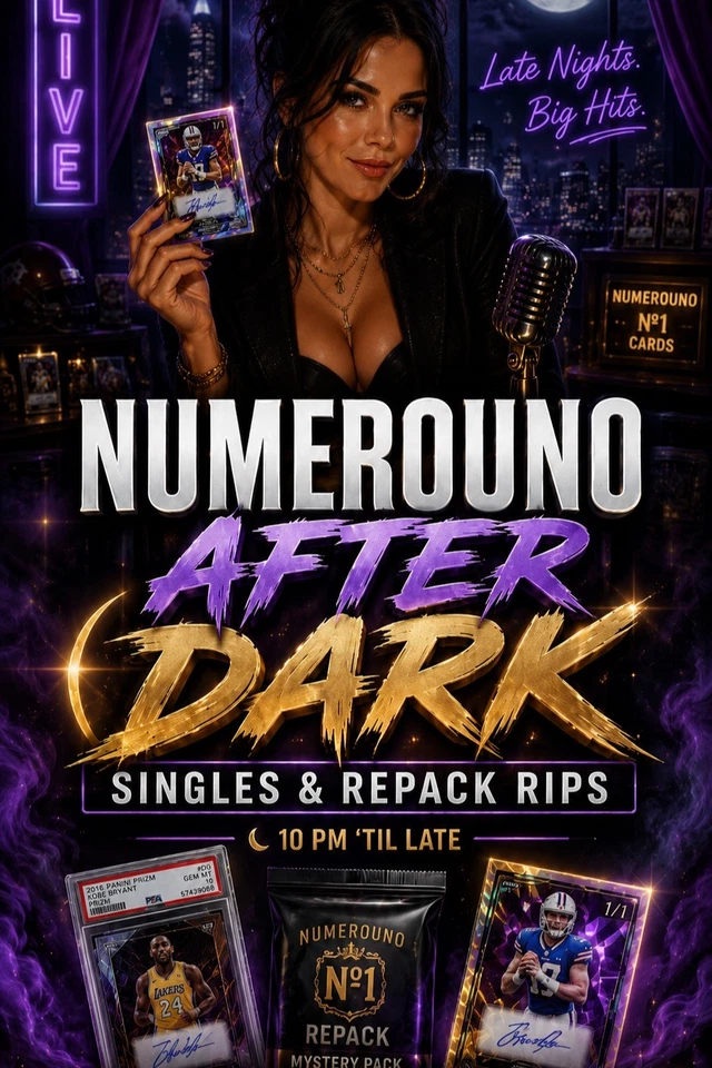 💥 NUMEROUNO AFTERDARK  SINGLES /PACKS • RIP WITH US! 💥COMBINED SHIPPING
