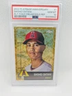 2022 Topps Chrome Platinum Toile Cream Gold Refractor Shohei Ohtani #1 PSA 10 /…