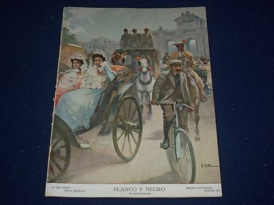 1908 SEPTEMBER 12 BLANCO Y NEGRO SPANISH MAGAZINE - NICE ILLUSTRATIONS - J 283