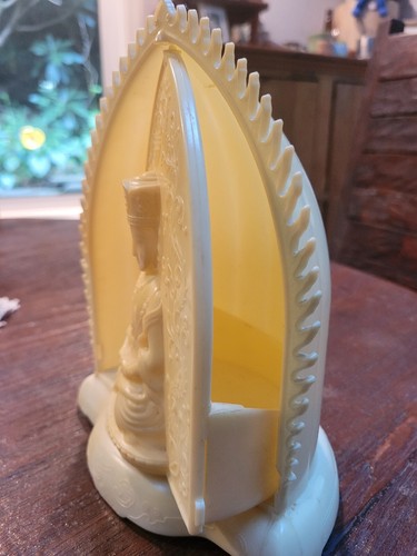 Buddha Box With Open Door Celluloid WOW!!! - Picture 5 of 9