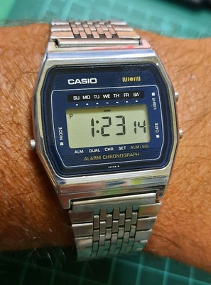 casio watch 80s