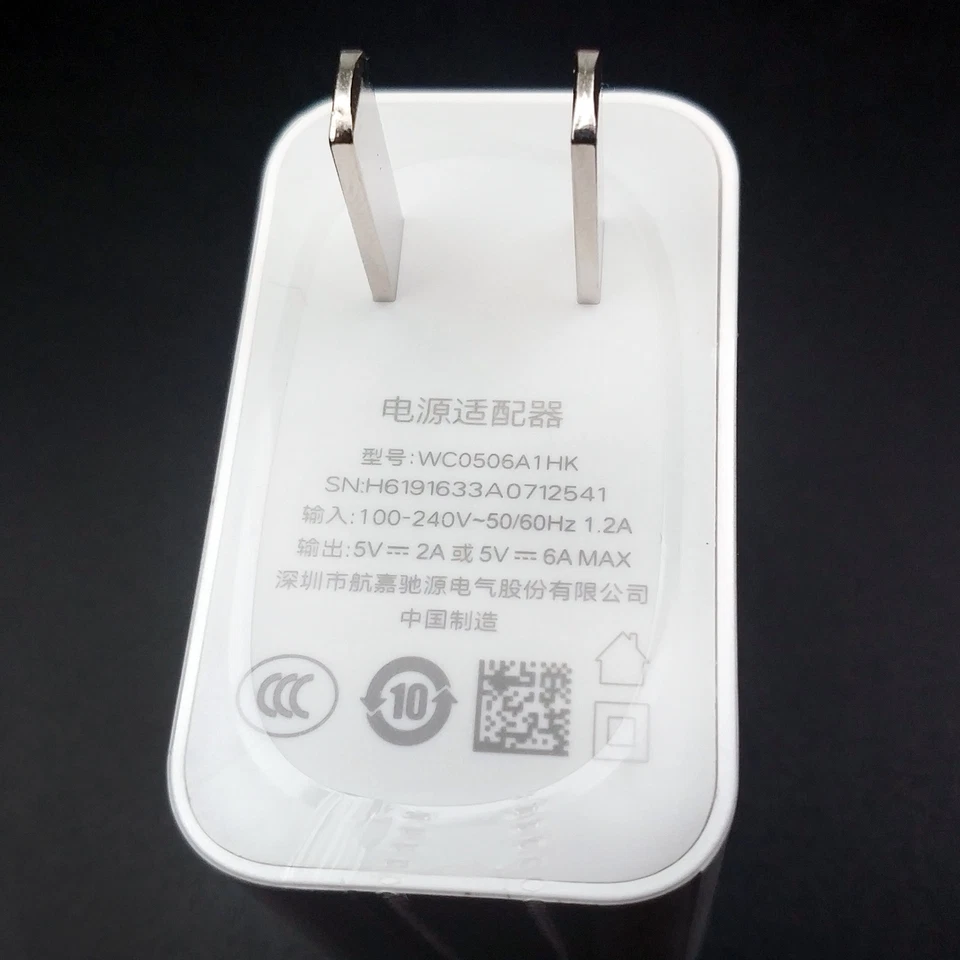 Original OnePlus 7 Pro 6T 8 30W Warp Dash Cargador Rápido Adaptador USB Tipo-C Cable Foto 3 de 4