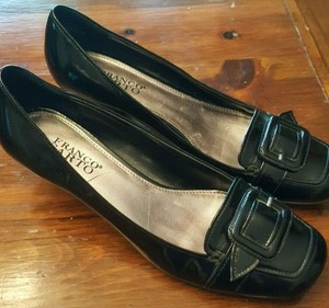 franco sarto black heels