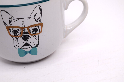 Taza de té de café grande Pardon My Frenchie Bulldog francés - Imagen 6 de 11