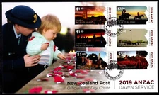 New Zealand 2019 ANZAC: Dawn Service First Day Cover FDC