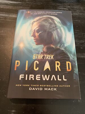 Star Trek: Picard: Firewall by David Mack (2024,Hardcover) SIGNED 1st/1st Edit
