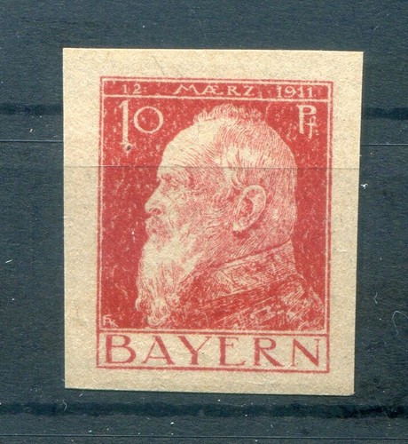 Bayern PROBEDRUCK 78IU Rubber Free Print Proof PRESS TEST (y79779)