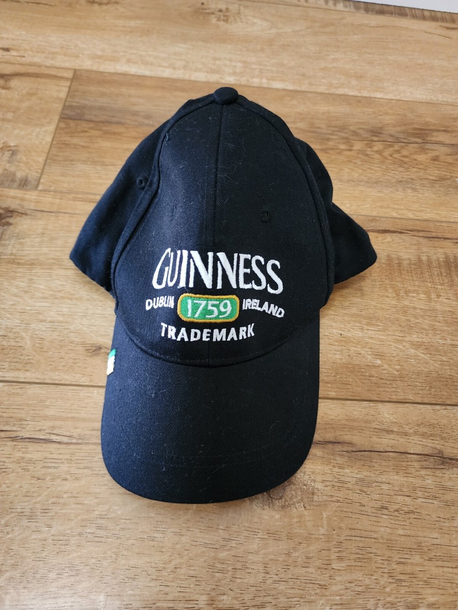NEW Guinness 1759 Dublin Ireland Flag Trademark Baseball Cap Hat