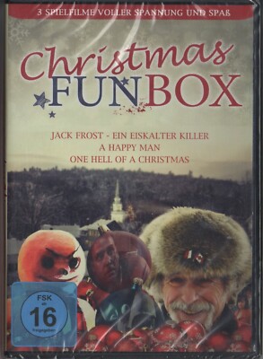 Christmas Fun Box DVD NEU Jack Frost Ein Eiskalter Killer A Happy Man