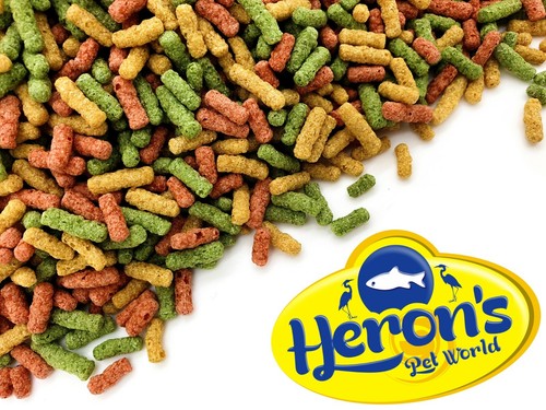 HERONS Pond Food KOI CARP STURGEON Pellets Flakes Sticks Treats PREMIUM FEED - Picture 11 of 51