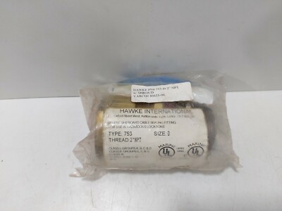 Hawke International 753 Size D Thread: 2'' NPT Cable Gland