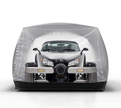 Housse De Protection 'Capsule' Pour Voiture - Intérieur/Extérieur - Transparente