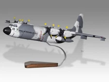 Lockheed L-100-30 Hercules Royal Netherlands Air Force Wood Model Large 1/100