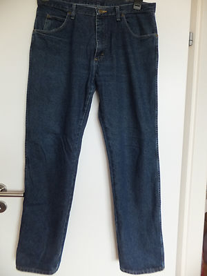 HERREN JEANS WRANGLER PREMIUM QUALITY AUTENTIC JEANS BLAU GR. 36 X 34 NEU!