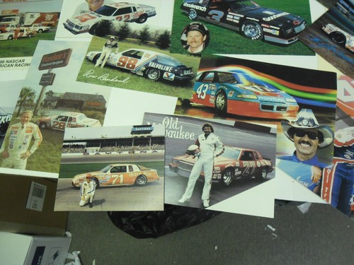 NASCAR WOOD BROS. 1983 VALVOLINE PRESS KIT + 17 VINTAGE POST CARDS/HERO - Bild 12 von 17