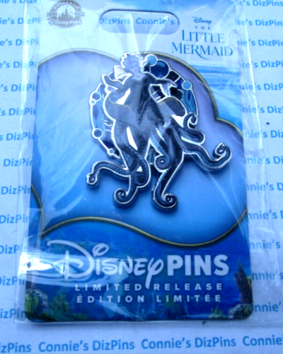 DISNEY LITTLE MERMAID - URSULA SEA WITCH LIMITED RELEASE - 2023 NEW CARD 3D PIN