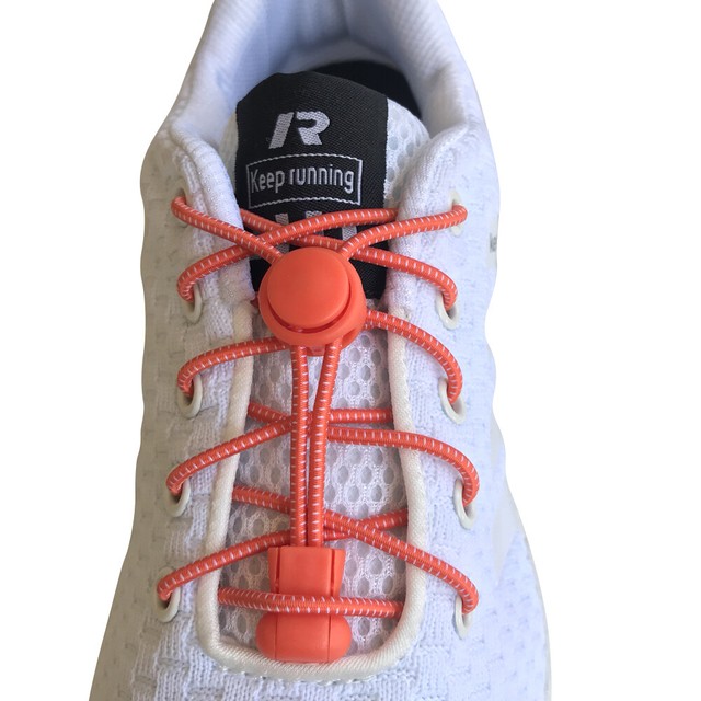 1 pair No Tie Elastic Lock Laces Shoes Laces for tennis shoes sneakers