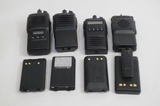 Lot of 4 VERTEX Portable Two-Way Radios As Is Untested
