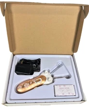 JUMBL Rechargeable Epithreder Hair Removal System Gold White