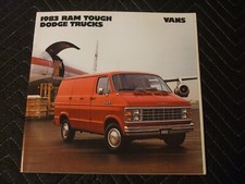 1983 Dodge Ram Vans Dodge Trucks Original Sales Brochure