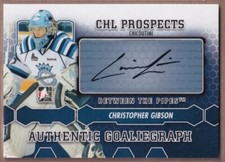 2012-13 Between The Pipes CHL Prospects Autographs #ACG Christopher Gibson AUTO