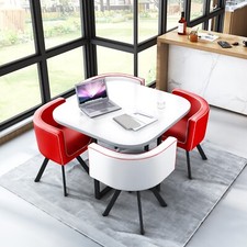 wood Dining table and 4 chairs Retro 