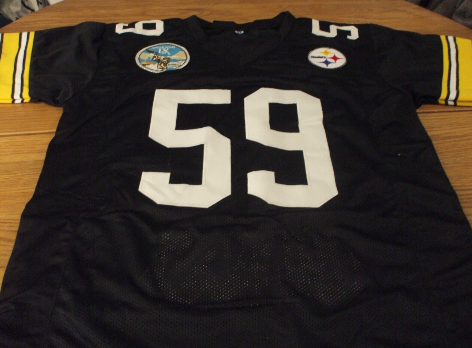 Jack Ham Pittsburgh Steelers AUTO SBIX/HOF PRO STYLE "STAT" JERSEY "HOF '88"-JSA 
