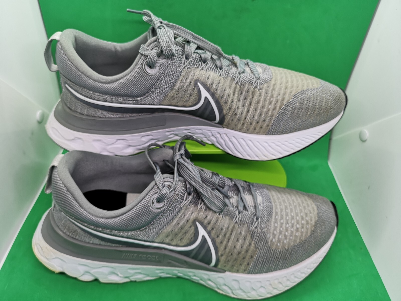 Nike React Infinity Flyknit Athletic Run Sneakers… - image 16