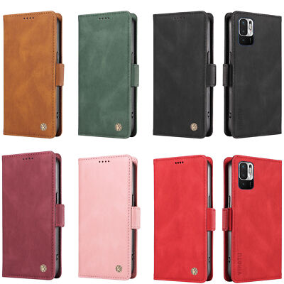 Flip Leather Card Wallet Phone Case For Xiaomi Redmi Note 8 9 10 11 8T 9T 9S 10S