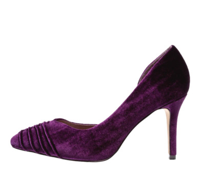 Wallis Priscilla Damenschuhe UK 5 EU 38 royal lila Samt spitz High Heel