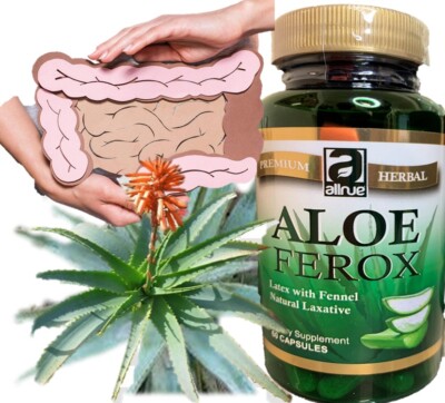 Aloe Vera Sabila FEROX extract Natural Healthy Gastric SupporT 100 caps USA  | eBay