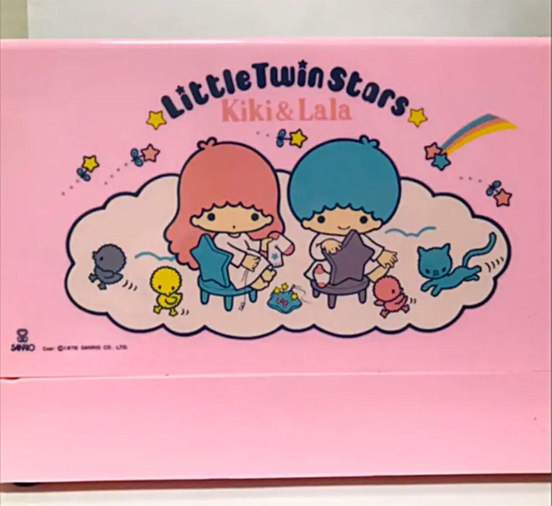 Little Twin Stars Sewing Machine Sanrio Kiki & Lala Kitty 1970's