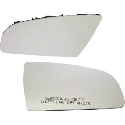 Mirror Glass Set For 2002-2008 Audi A4 Quattro Heated with backing plate
