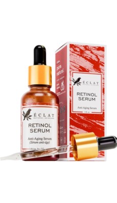 Winner 2023* Eclat Retinol Face Serum Anti-Aging , 1 fl oz