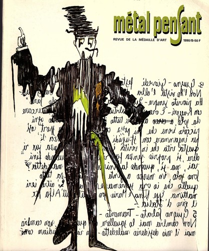 METAL PENSANT Revue de la Medaille d'Art 1990B 88 pages