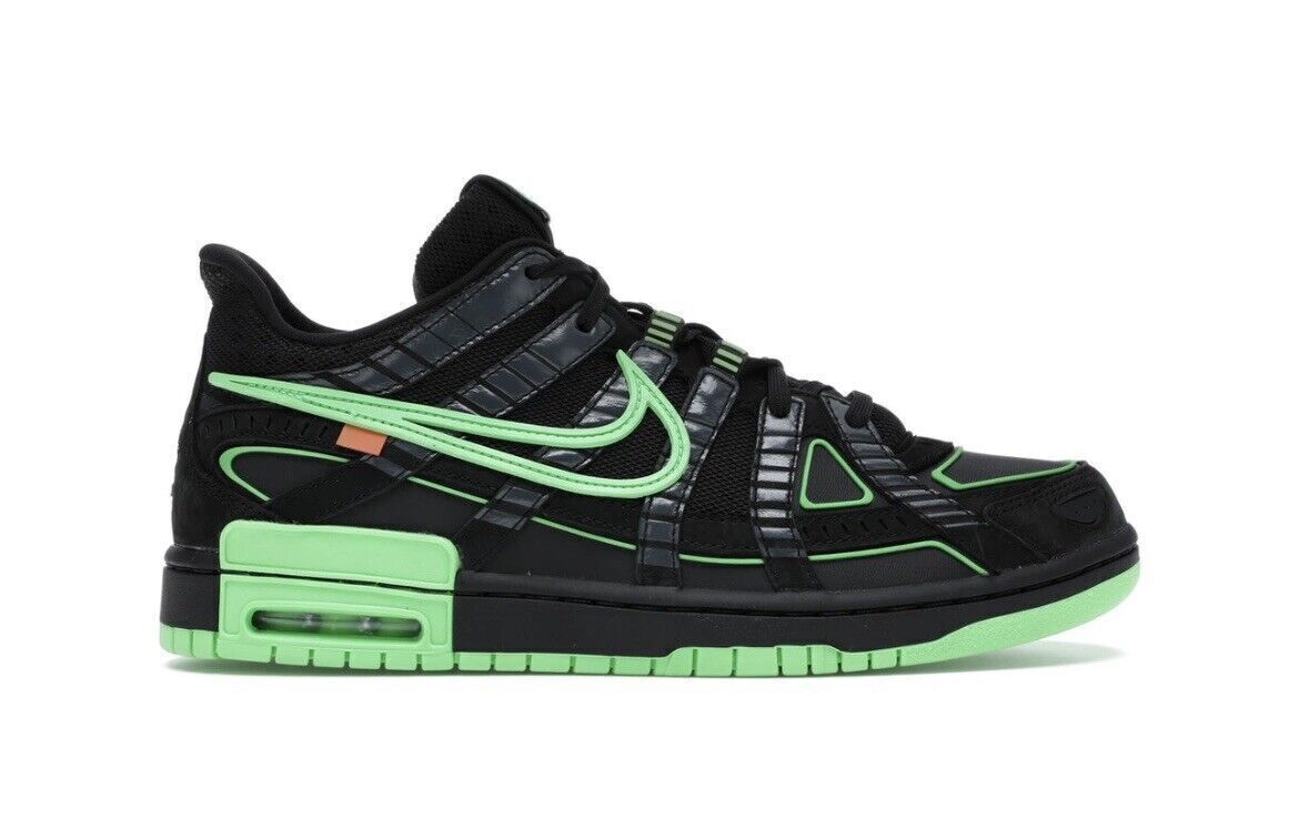 Nike Air Rubber Dunk x Off-White Low Green Strike for Sale Nike Air Rubber Dunk x Off-White Low Green Strike for Sale