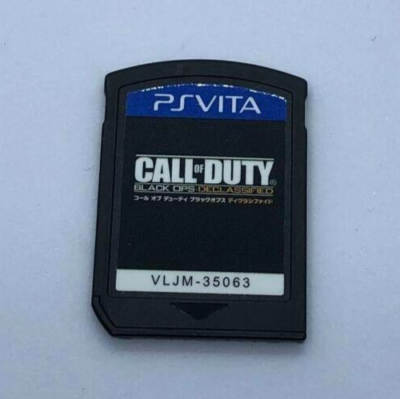 PS VITA Call of Duty Black OPS Declassified Sony Japanese Games