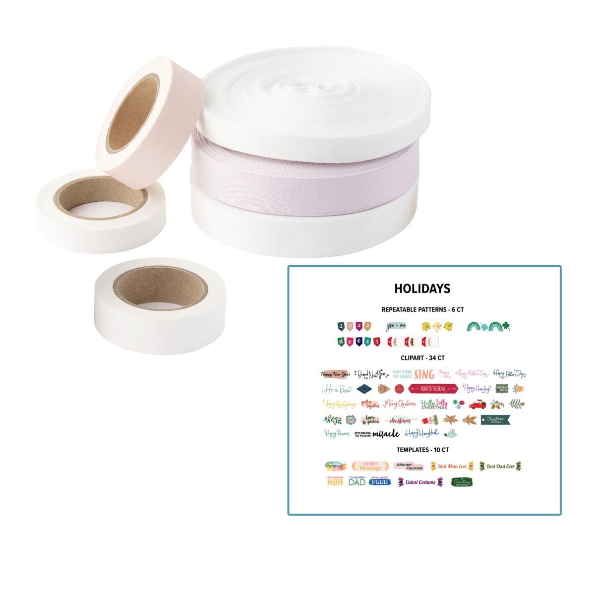 We R Makers PrintMaker Ribbon Washi Set New 777480 eBay