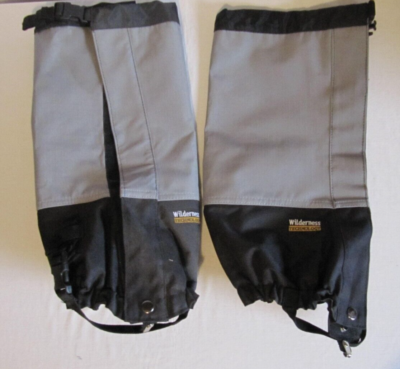 Guêtres Wilderness Technology - Pour Jambes - Nylon Noir - Occasion
