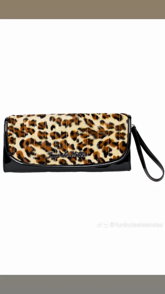 Bolso de mano Lux De Ville leopardo  Foto 2 de 3