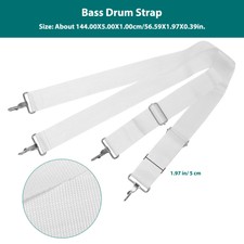 1PC Bass Drum Belt Bass Drum Strap Marching Bass Drum Sling Marching Drum