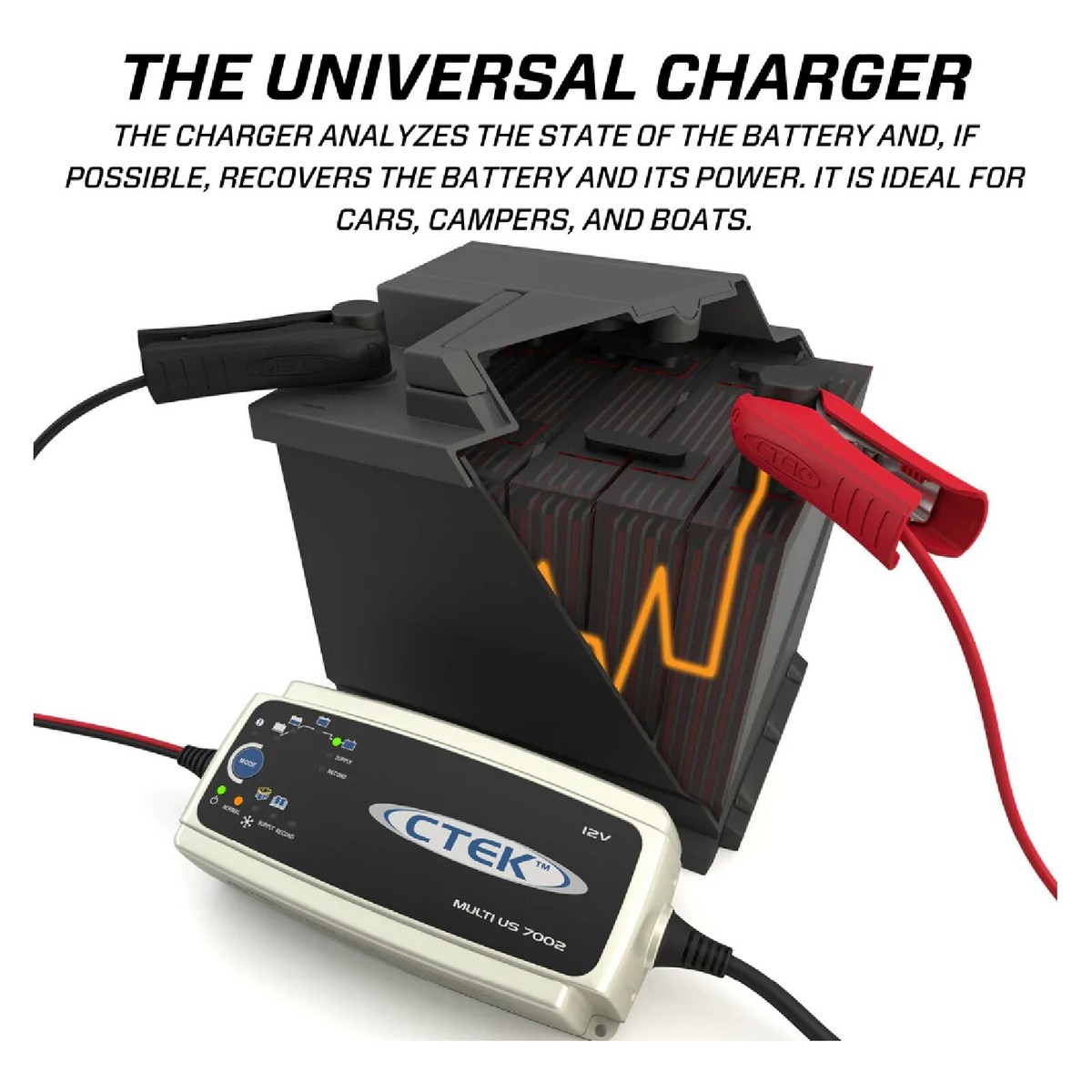 CTEK 12v Multi US 7002 Battery Charger 56-353 for sale
