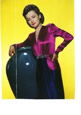 SUPER RARE!! 8x10 ORIG PAPER PHOTO Olivia de Havilland MINOR CREASE